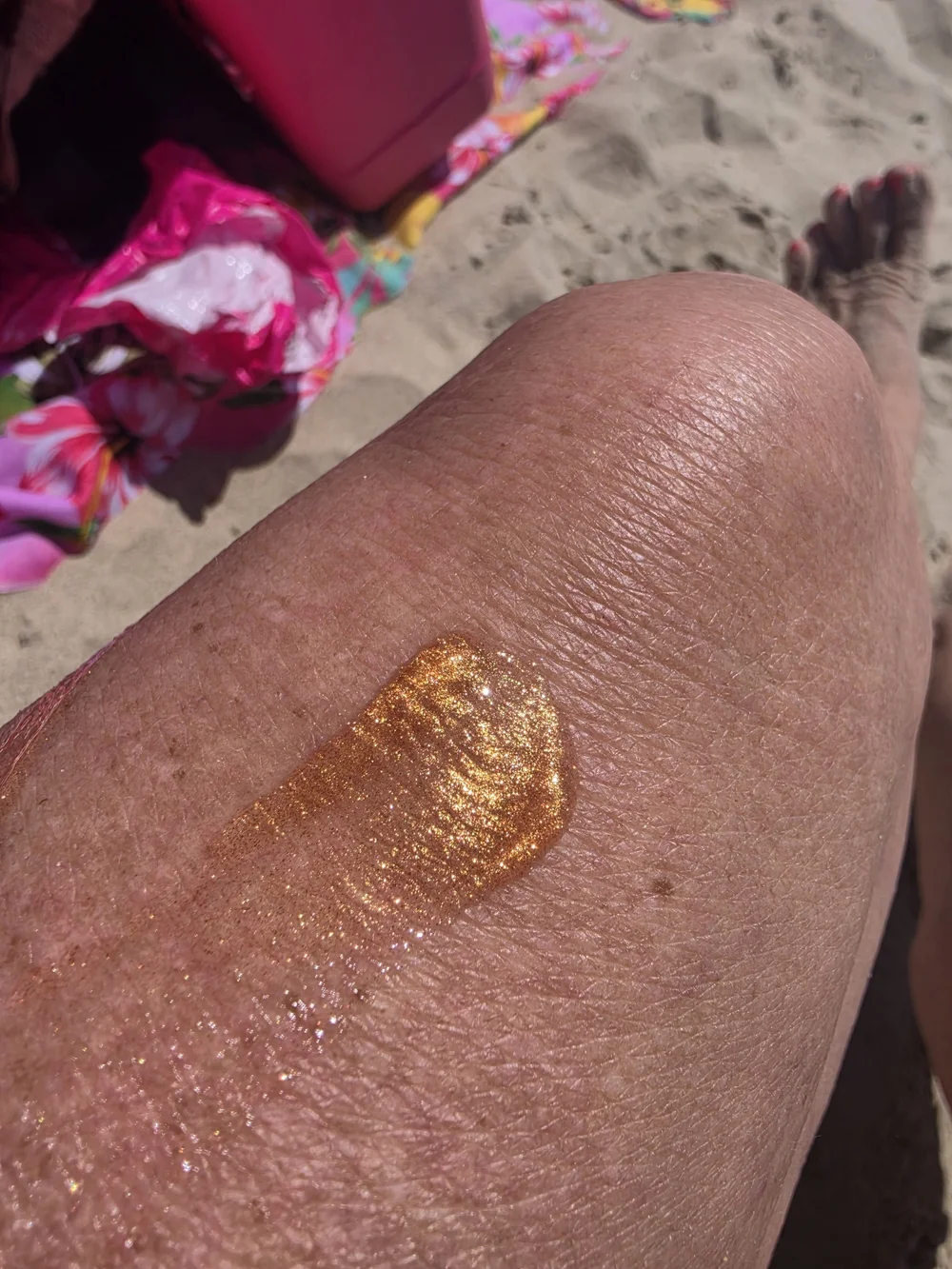 Shimmer Lux Body Oil — Creme Brulee (Gold)